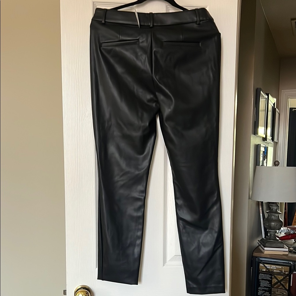 Ann Taylor Classic Black Straight Leg Trousers